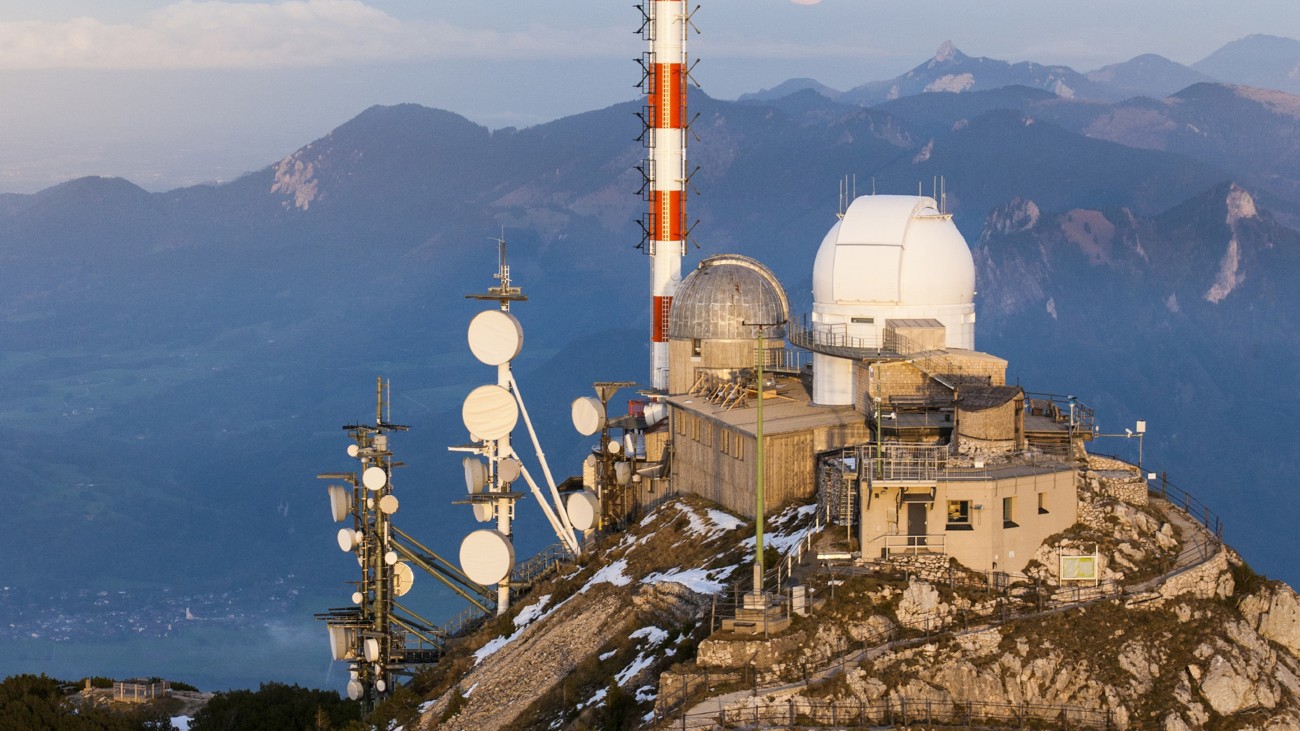 Wendelstein transmitter, Bavaria Wendelstein transmitter, Bavaria