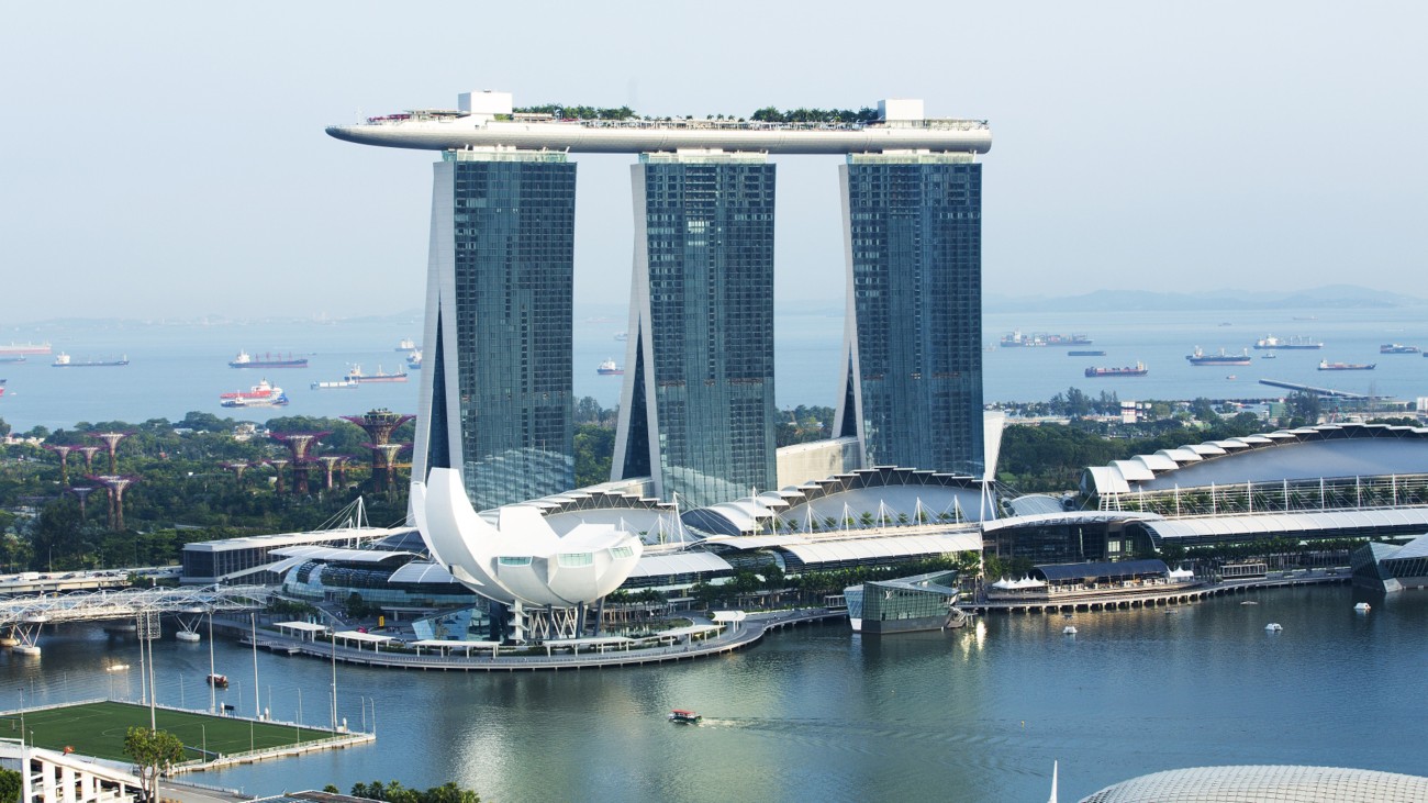 Marina Bay Sands and Suntec Singapore Marina Bay Sands and Suntec Singapore