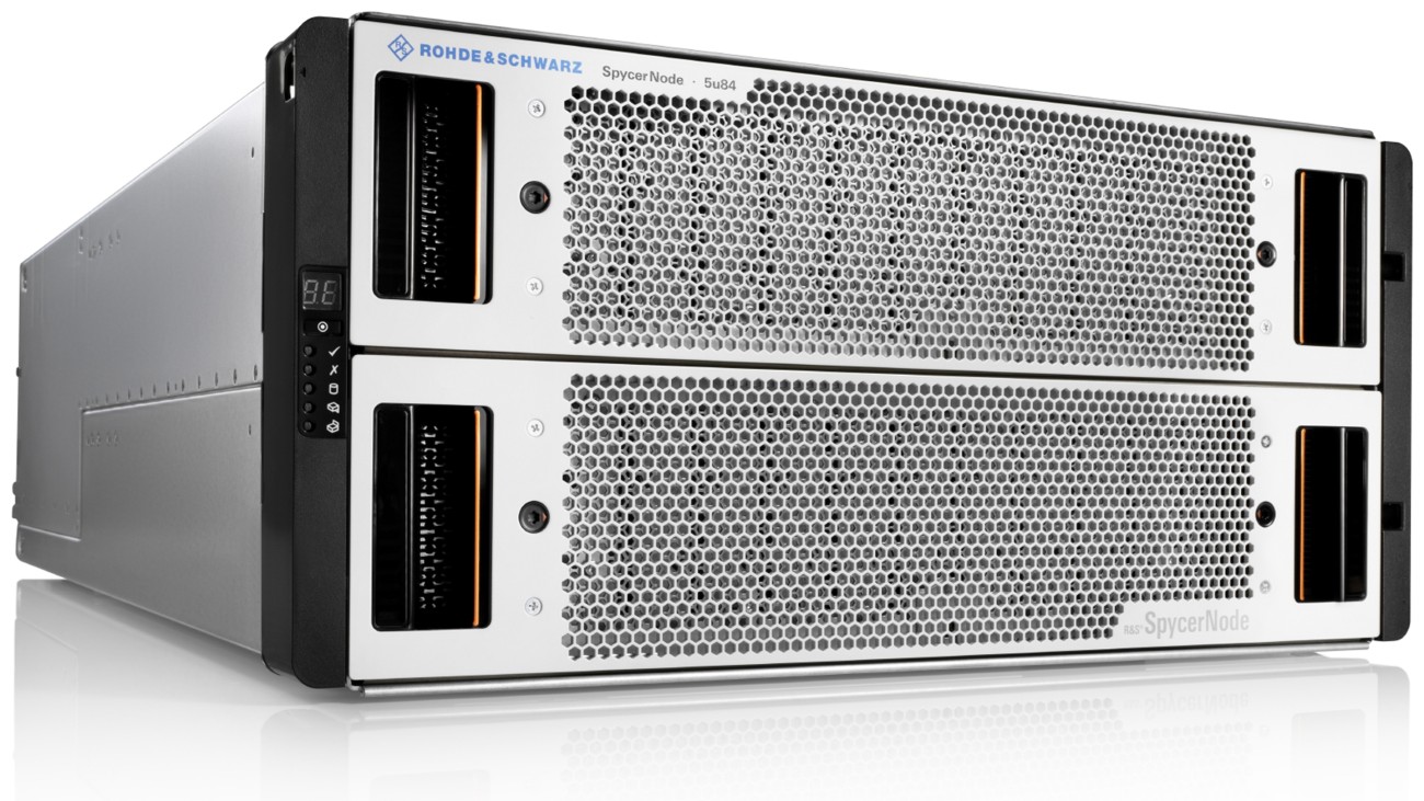 R&S SpycerNode media storage system R&S SpycerNode media storage system