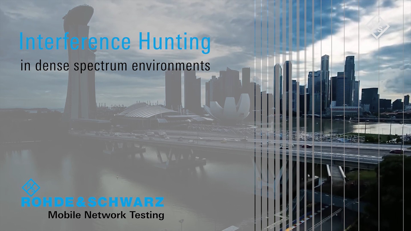 Interference hunting in dense spectrum environments