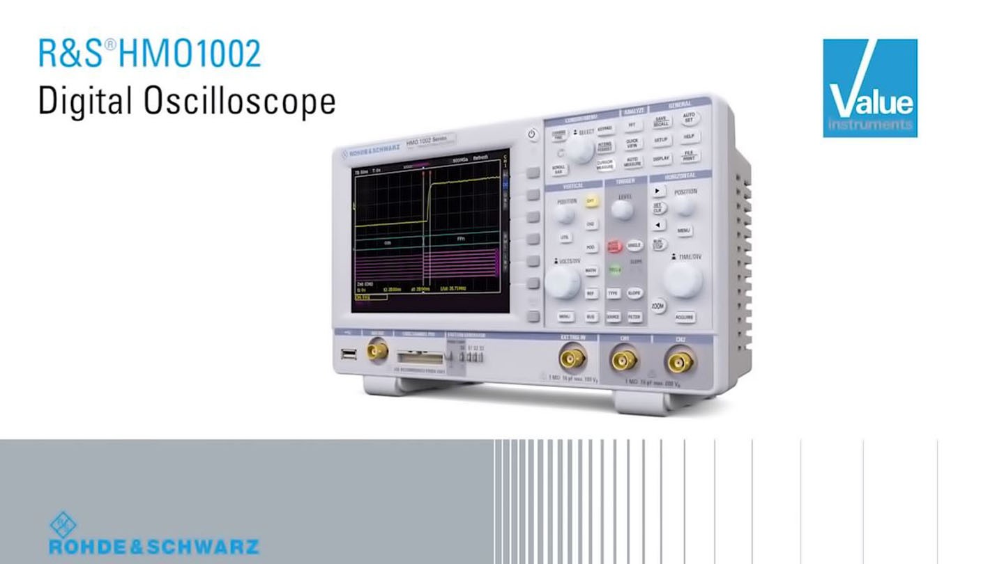 R&S®HMO1002 Digital Oscilloscopes