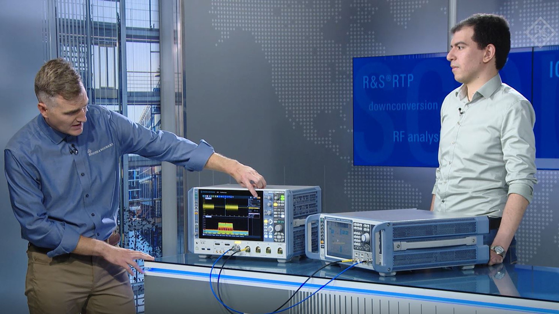 RF信号解析用のIQモード Rohde & Schwarz