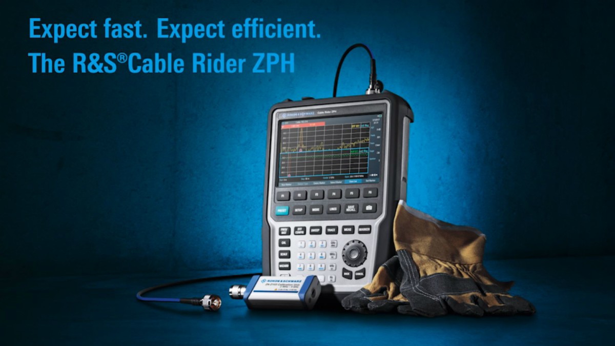 Cable Rider ZPH | Mediacenter | Rohde & Schwarz