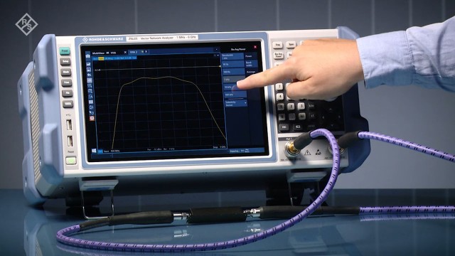 The R&S®ZNLE vector network analyzer offers a solid RF performance