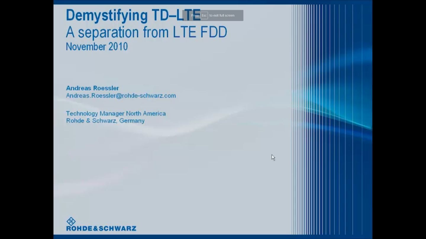 Demystifying TD-LTE