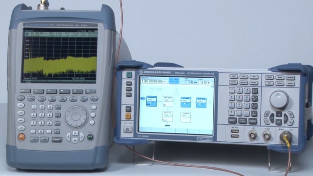 LTE Signal Measurements Using the R&S®FSH Handheld Spectrum Analyzer