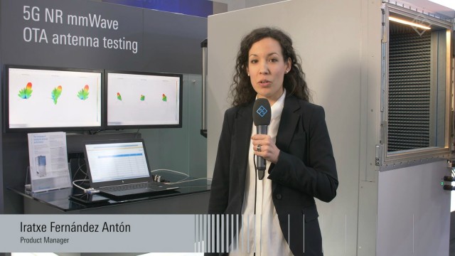 OTA RF performance testing for 5G NR presented at MWC 2018