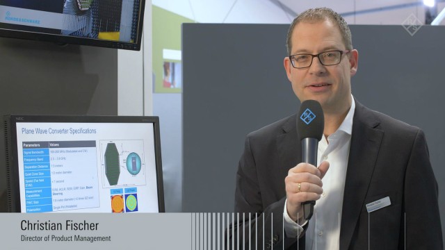 5G massive MIMO base station testing presented at MWC 2018