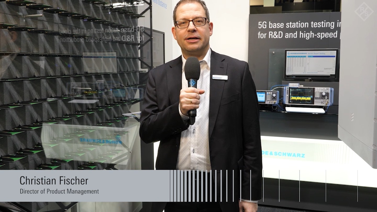 5G NR massive MIMO base station characterization in FR1 presented at GSMA MWC 2019