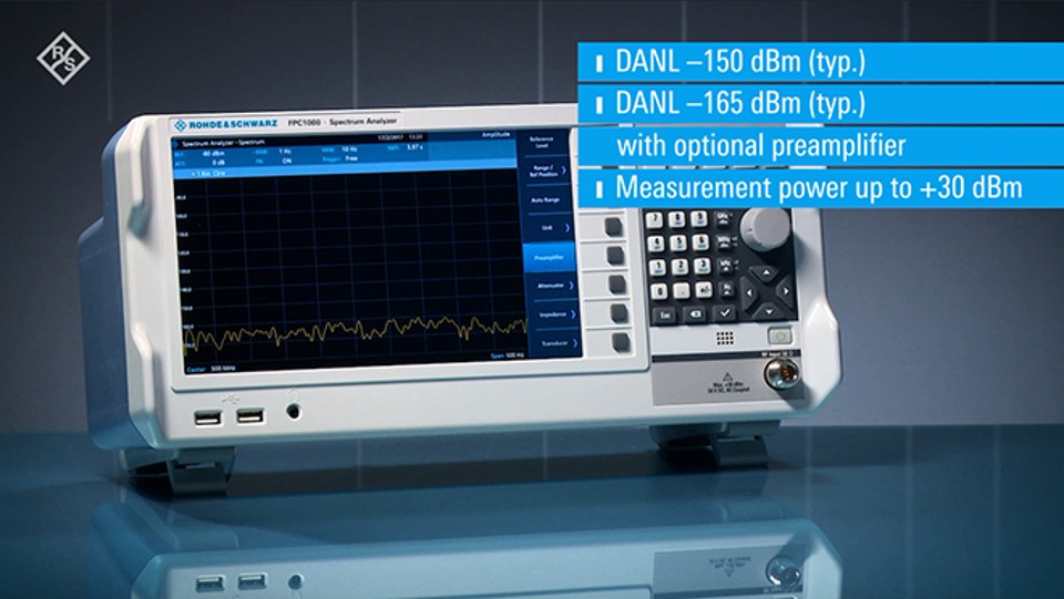 R&S®FPC | Une performance RF inégalée | Rohde & Schwarz