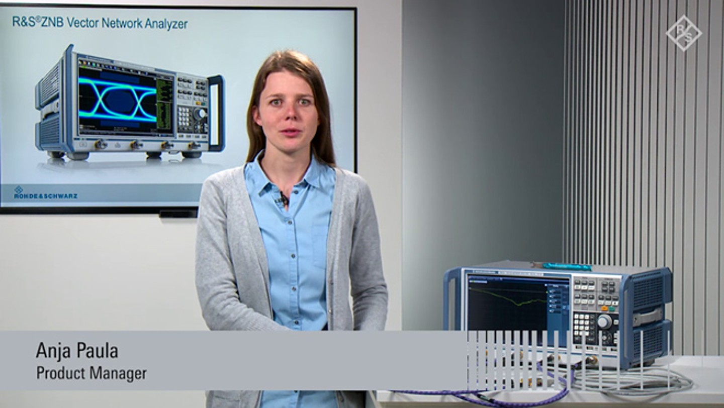 Eye diagram analysis with the R&S®ZNB: how to set up the measurements