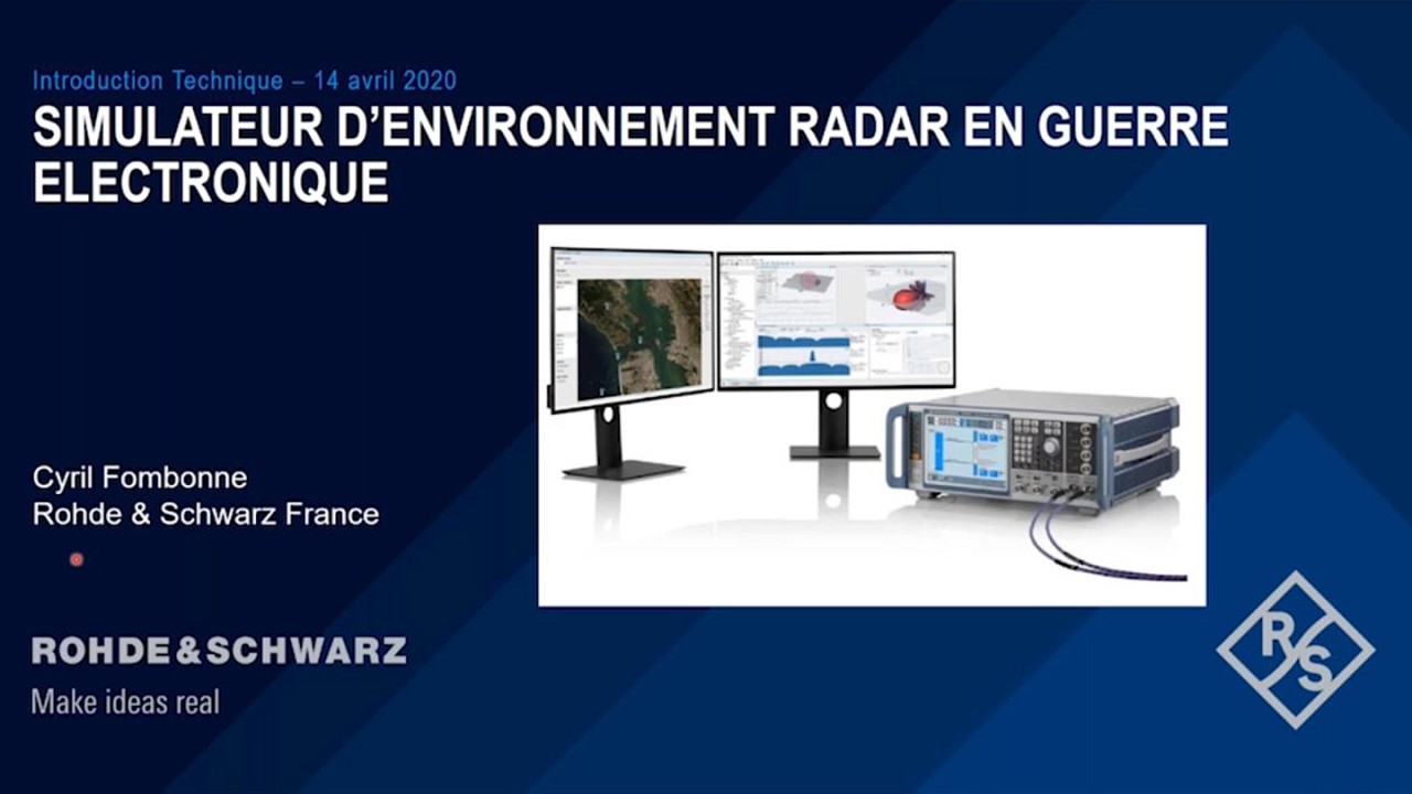 La simulation de menace radar en guerre électronique