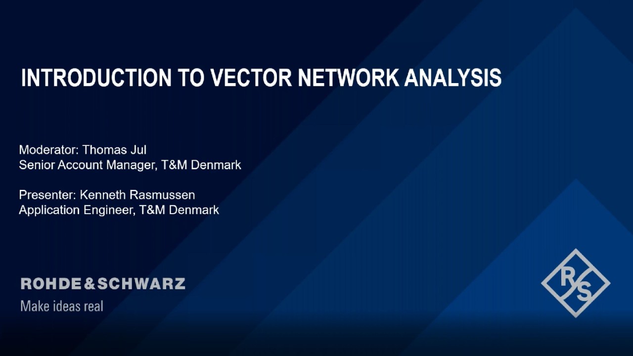 Introduction to Vector Network Analysis