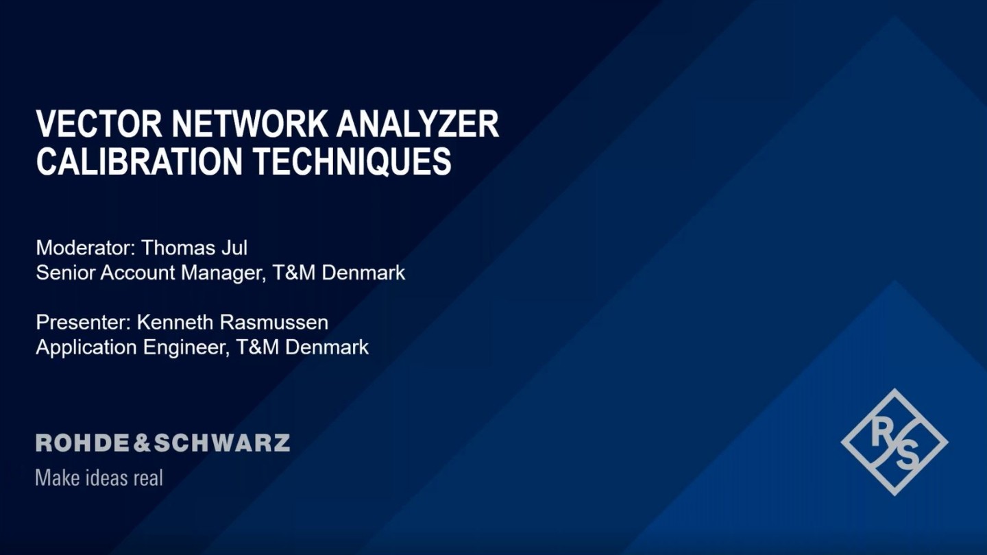 Calibration Techniques of Vector Network Analyzer