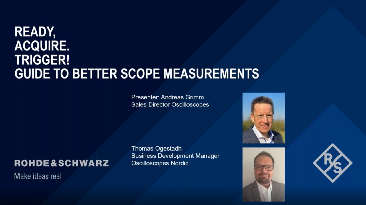 Ready, Acquire, Trigger – Guide to Better Scope Measurements