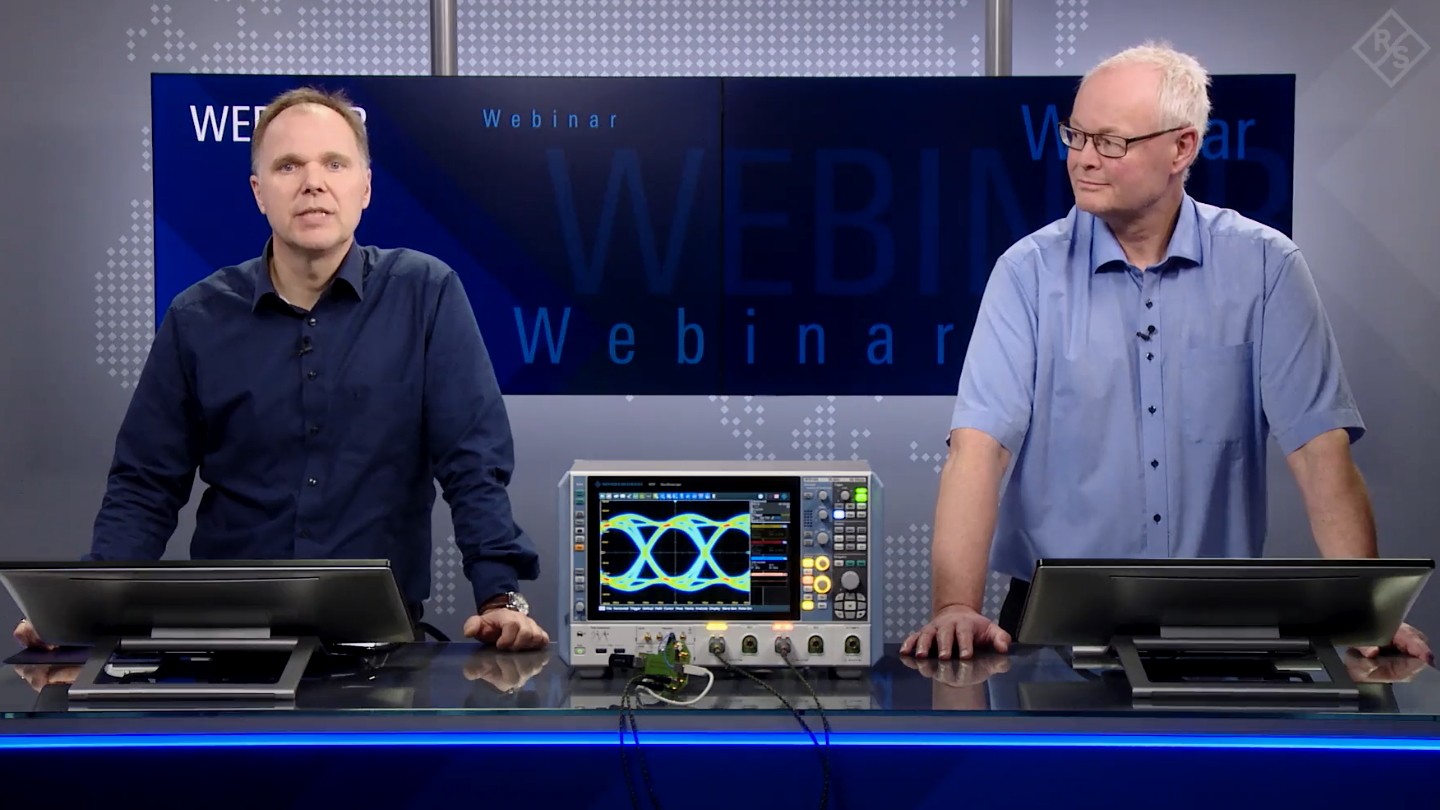 Webinar: Introduction to novel Rohde & Schwarz approach for jitter decomposition